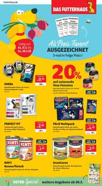 Das Futterhaus Prospekt (ab 21.03.2026) zum Blättern
