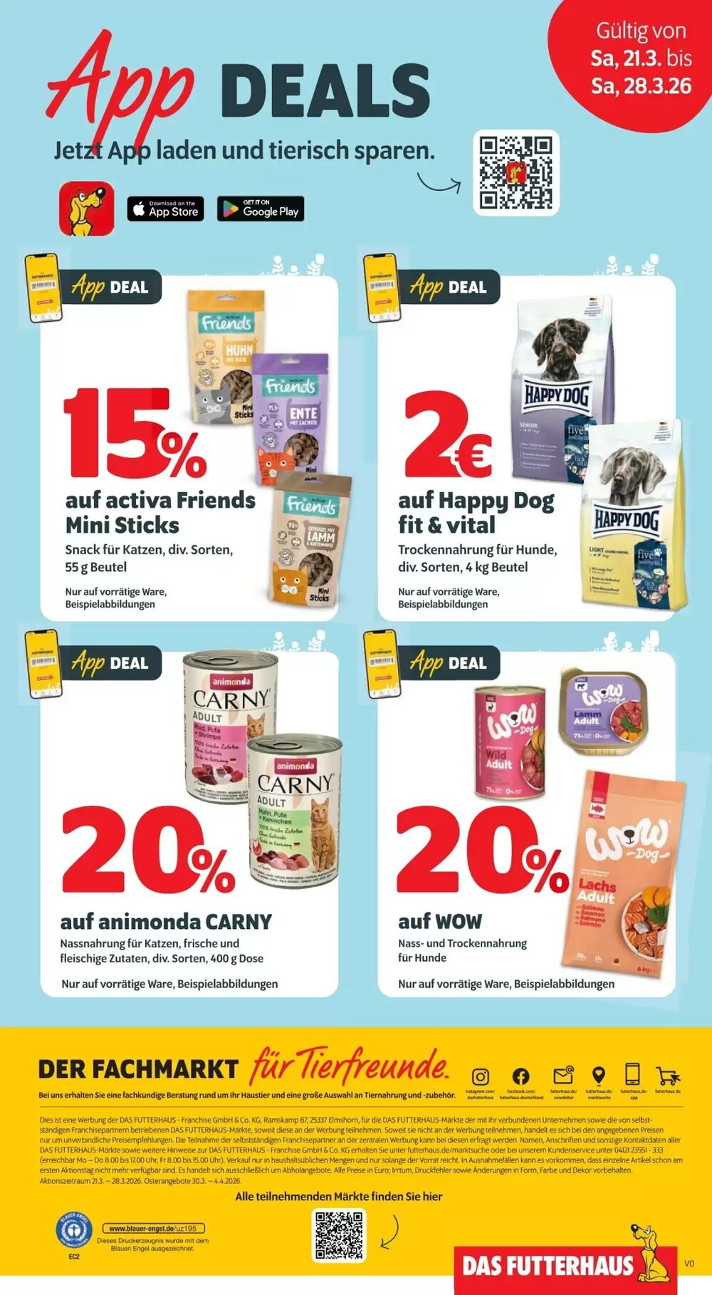 Das Futterhaus Prospekt (ab 21.03.2026) zum Blättern - Seite 7