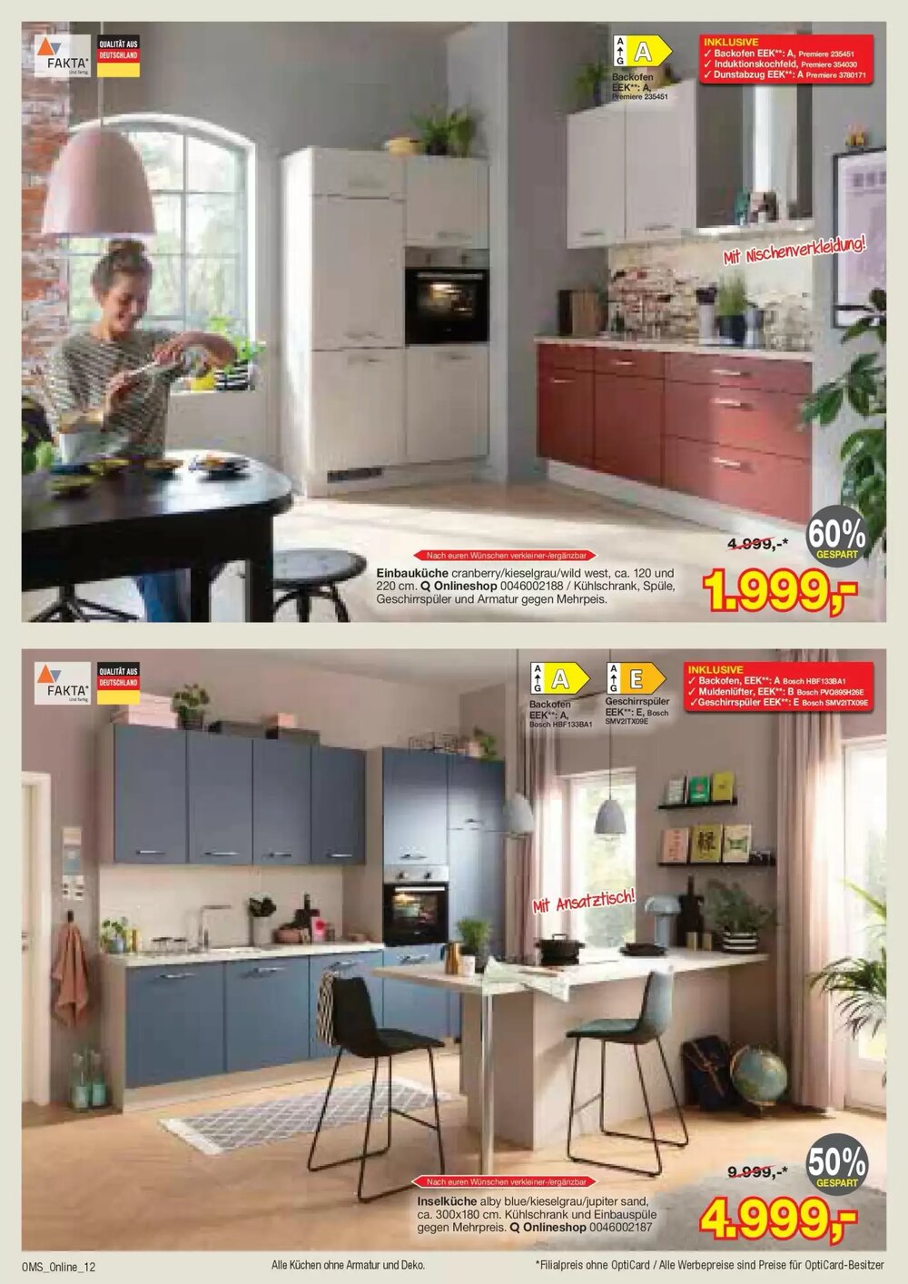 Opti Wohnwelt Prospekt (ab 21.03.2026) zum Blättern - Seite 12