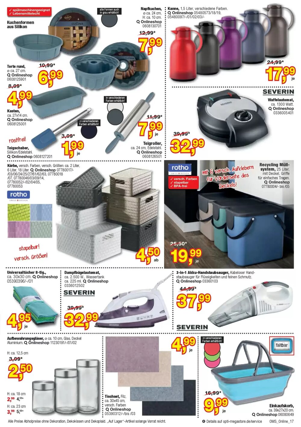 Opti Wohnwelt Prospekt (ab 21.03.2026) zum Blättern - Seite 17