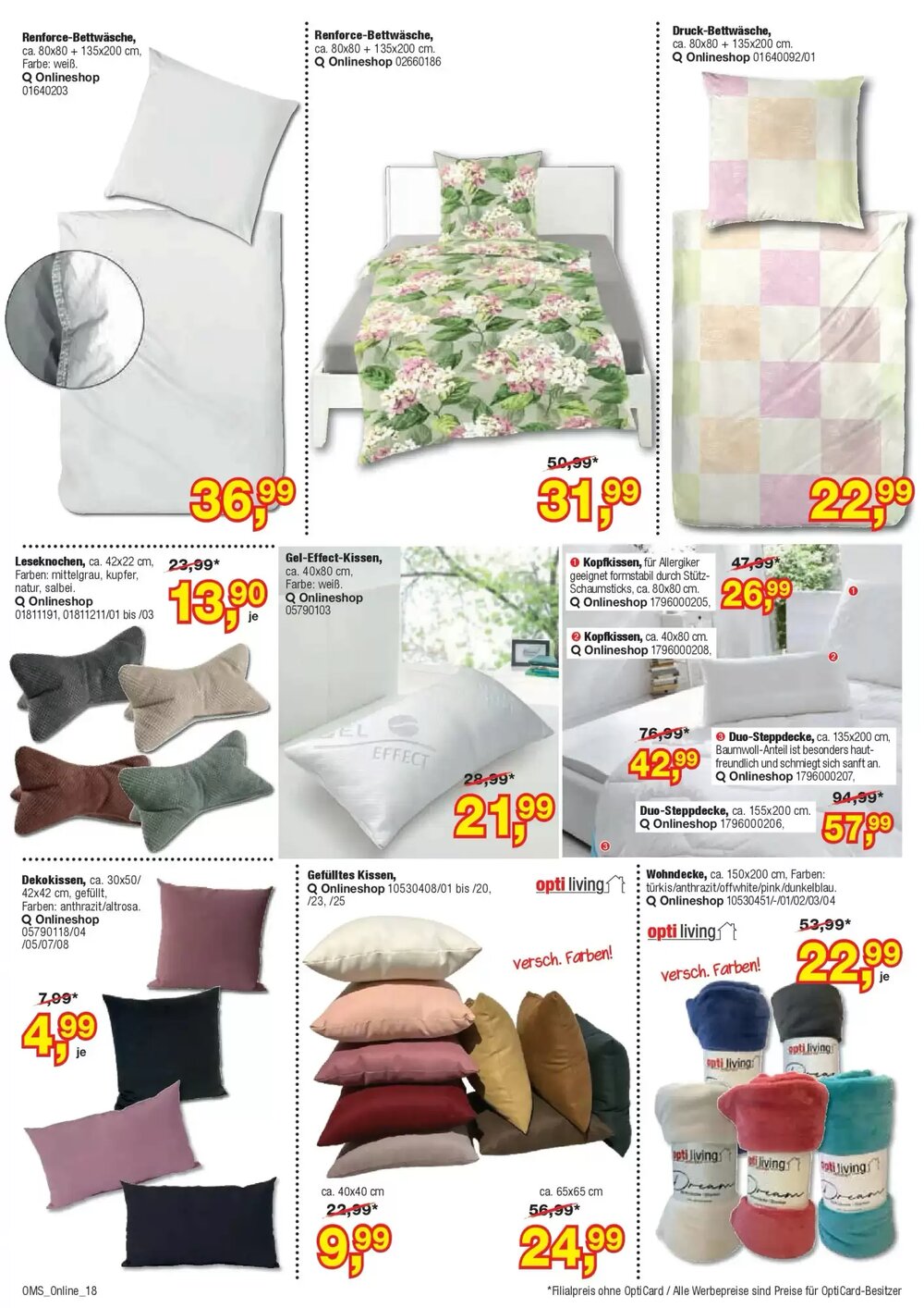 Opti Wohnwelt Prospekt (ab 21.03.2026) zum Blättern - Seite 18