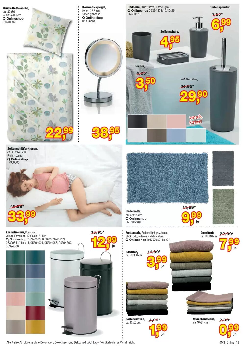 Opti Wohnwelt Prospekt (ab 21.03.2026) zum Blättern - Seite 19