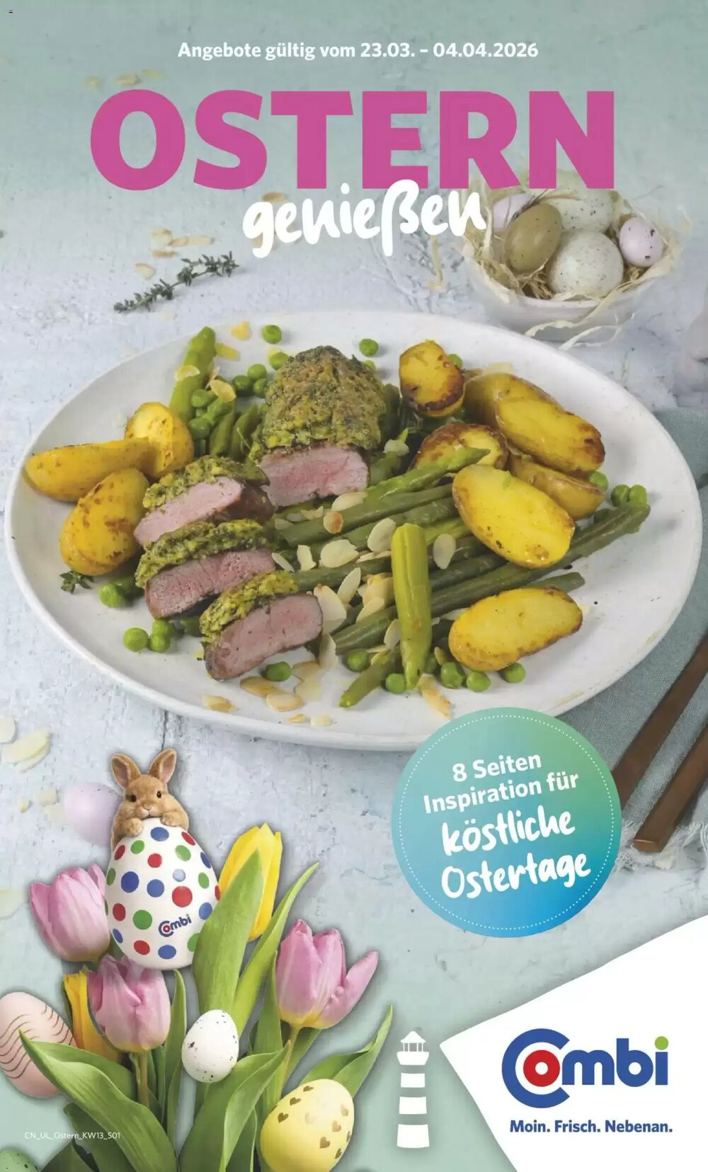 Combi Prospekt (ab 22.03.2026) zum Blättern - Seite 1