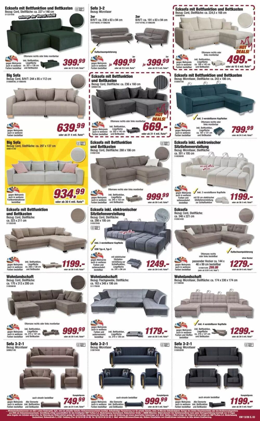 Poco Prospekt (ab 22.03.2026) zum Blättern - Seite 3