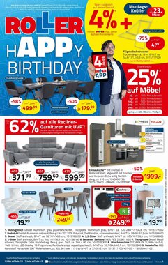 ROLLER Prospekt (ab 22.03.2026) zum Blättern