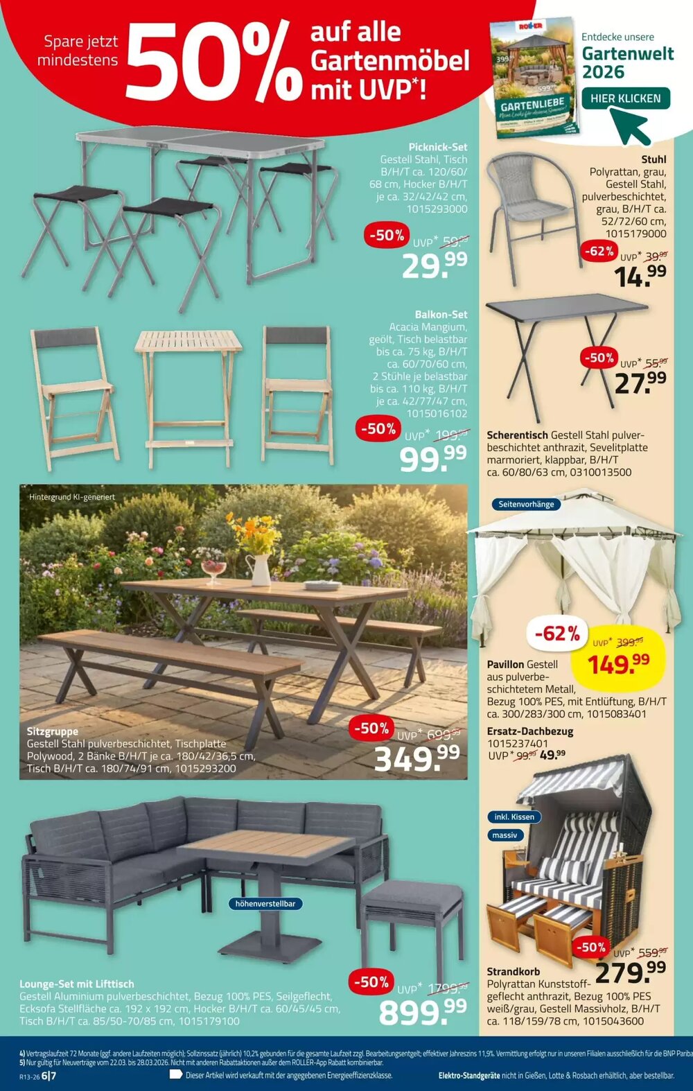 ROLLER Prospekt (ab 22.03.2026) zum Blättern - Seite 6