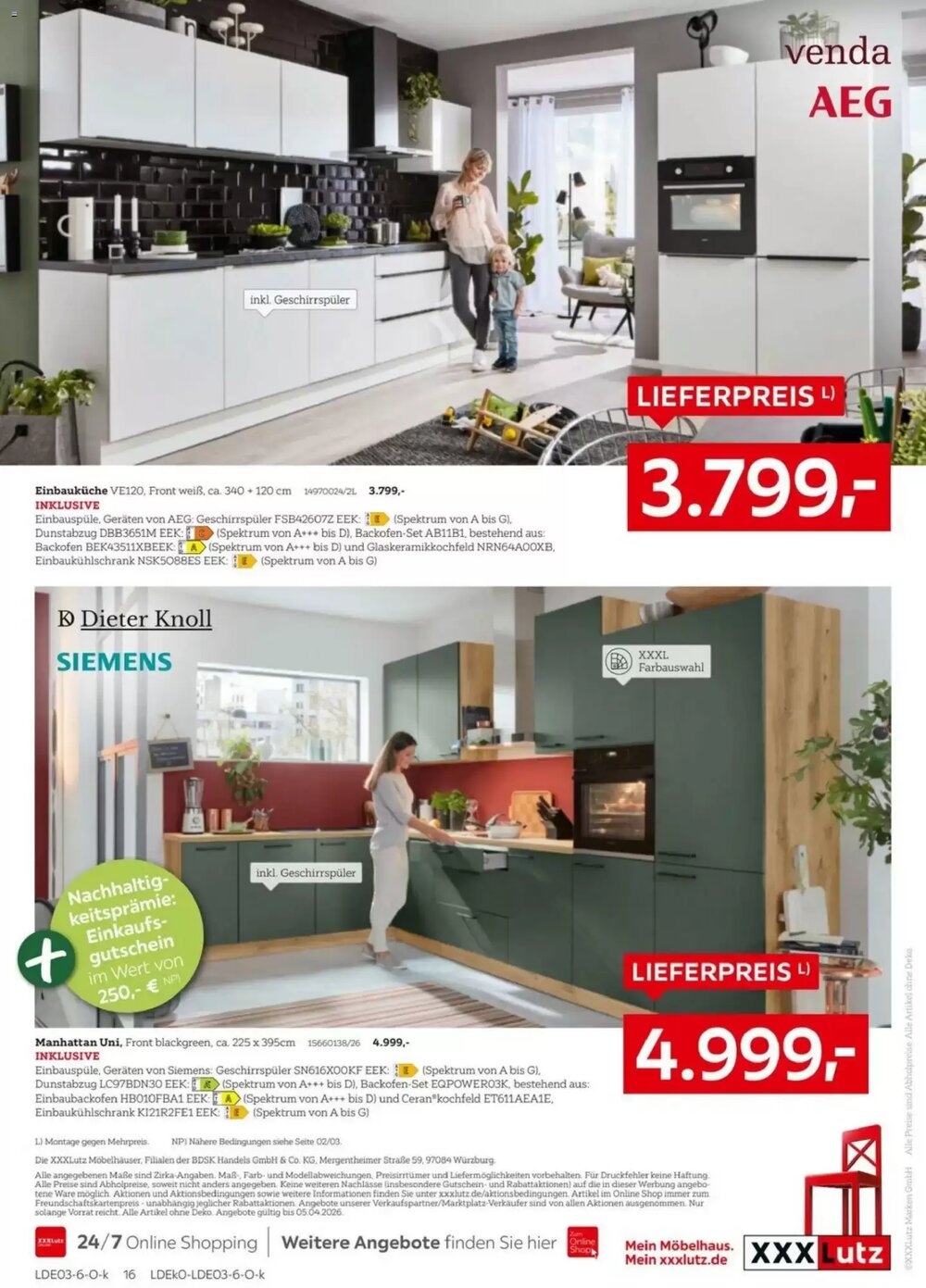 XXXLutz Prospekt (ab 22.03.2026) zum Blättern - Seite 16