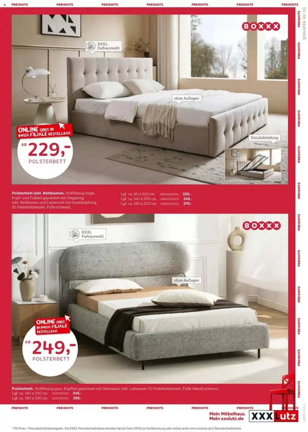 XXXLutz Prospekt (ab 22.03.2026) zum Blättern - Seite 3