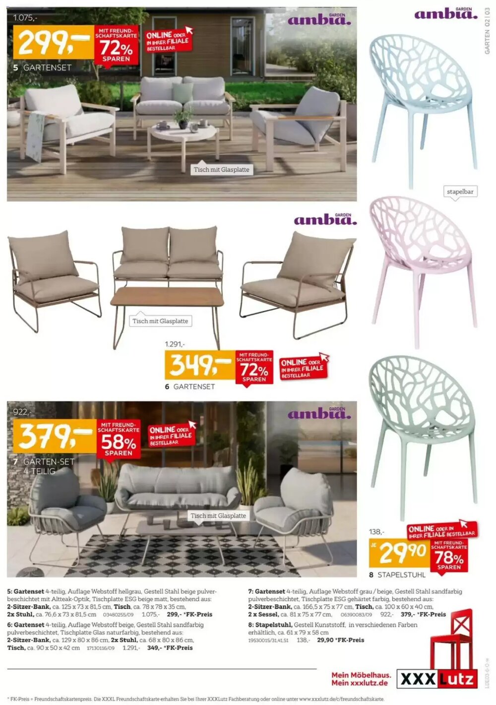 XXXLutz Prospekt (ab 22.03.2026) zum Blättern - Seite 3