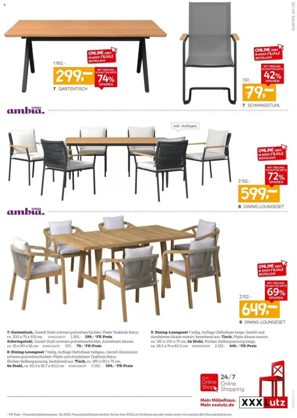 XXXLutz Prospekt (ab 22.03.2026) zum Blättern - Seite 5
