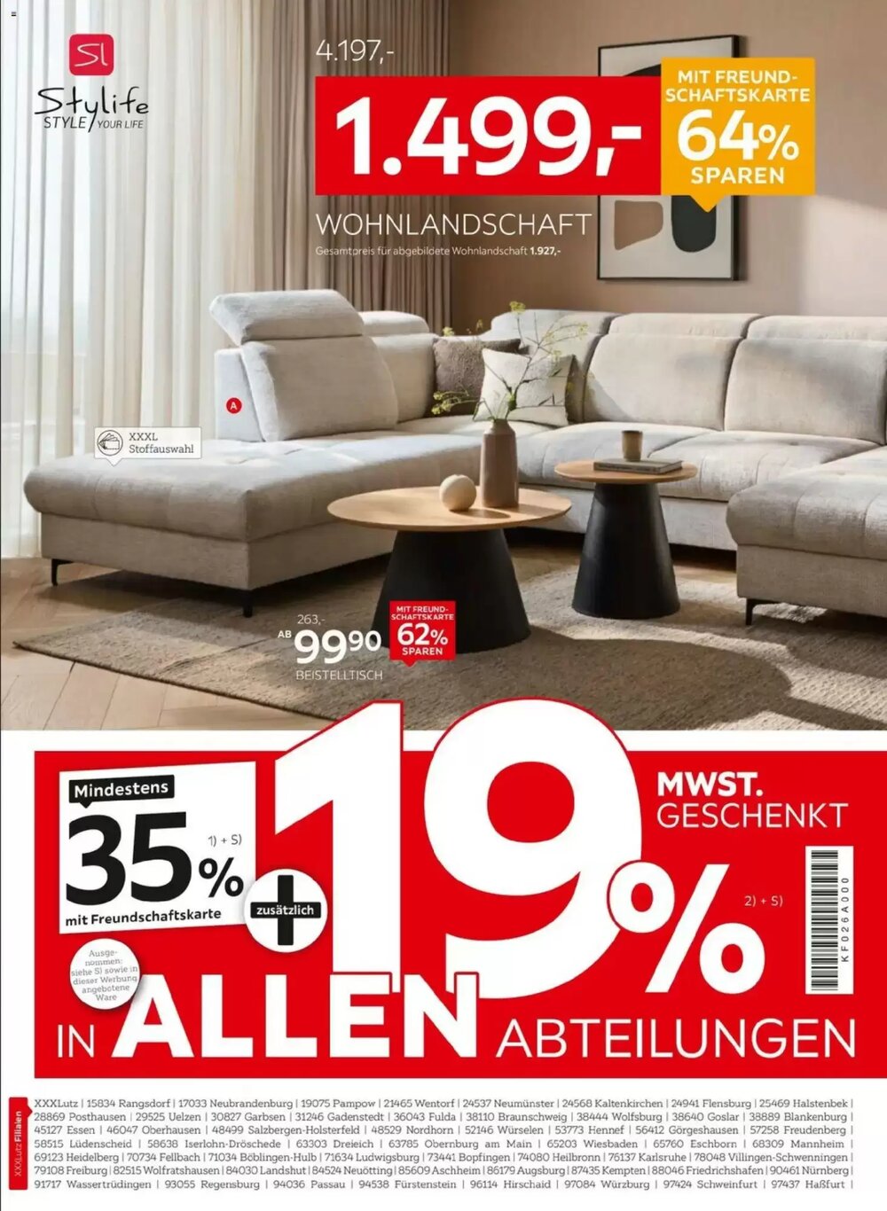 XXXLutz Prospekt (ab 22.03.2026) zum Blättern - Seite 2