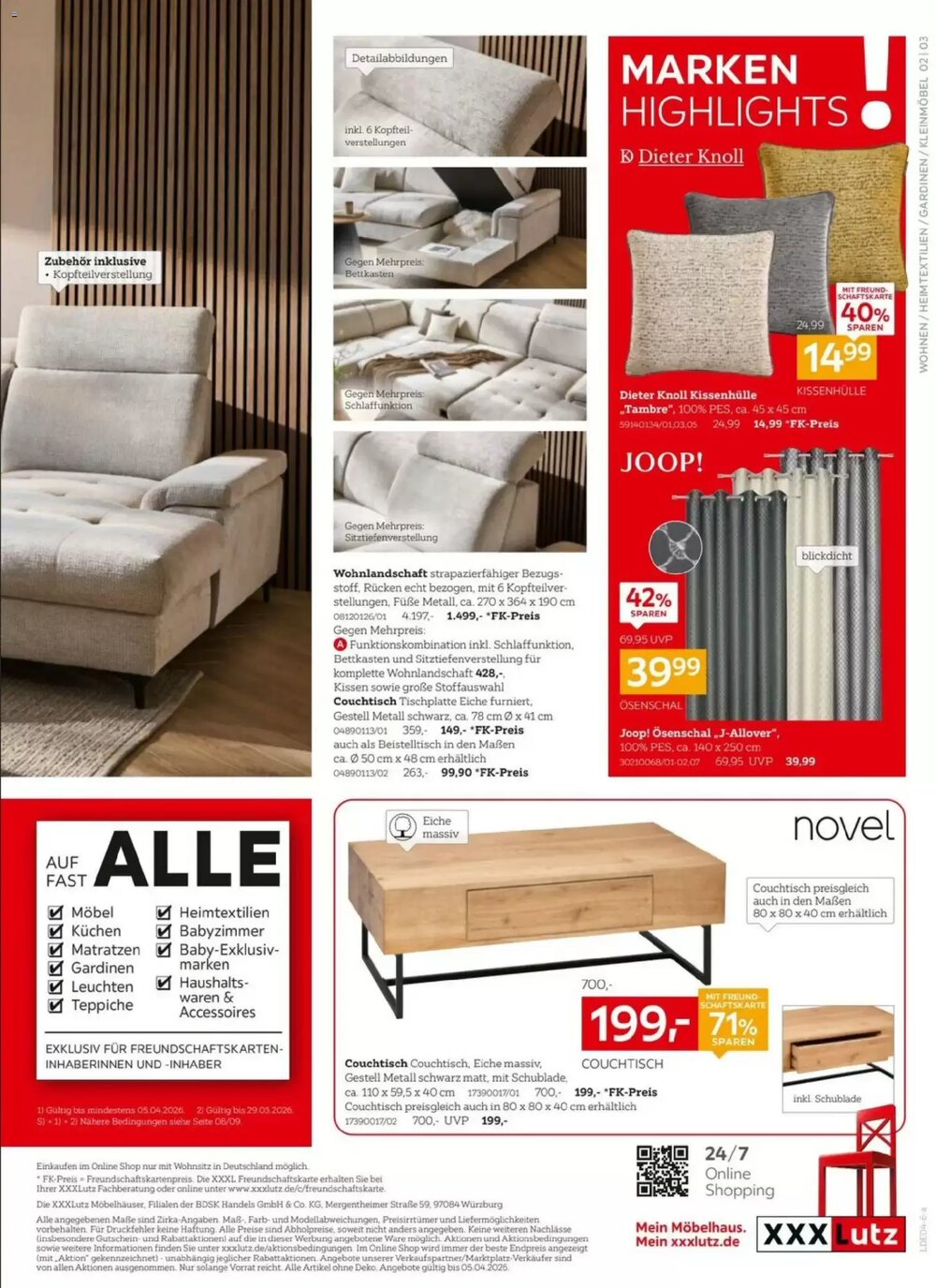 XXXLutz Prospekt (ab 22.03.2026) zum Blättern - Seite 3