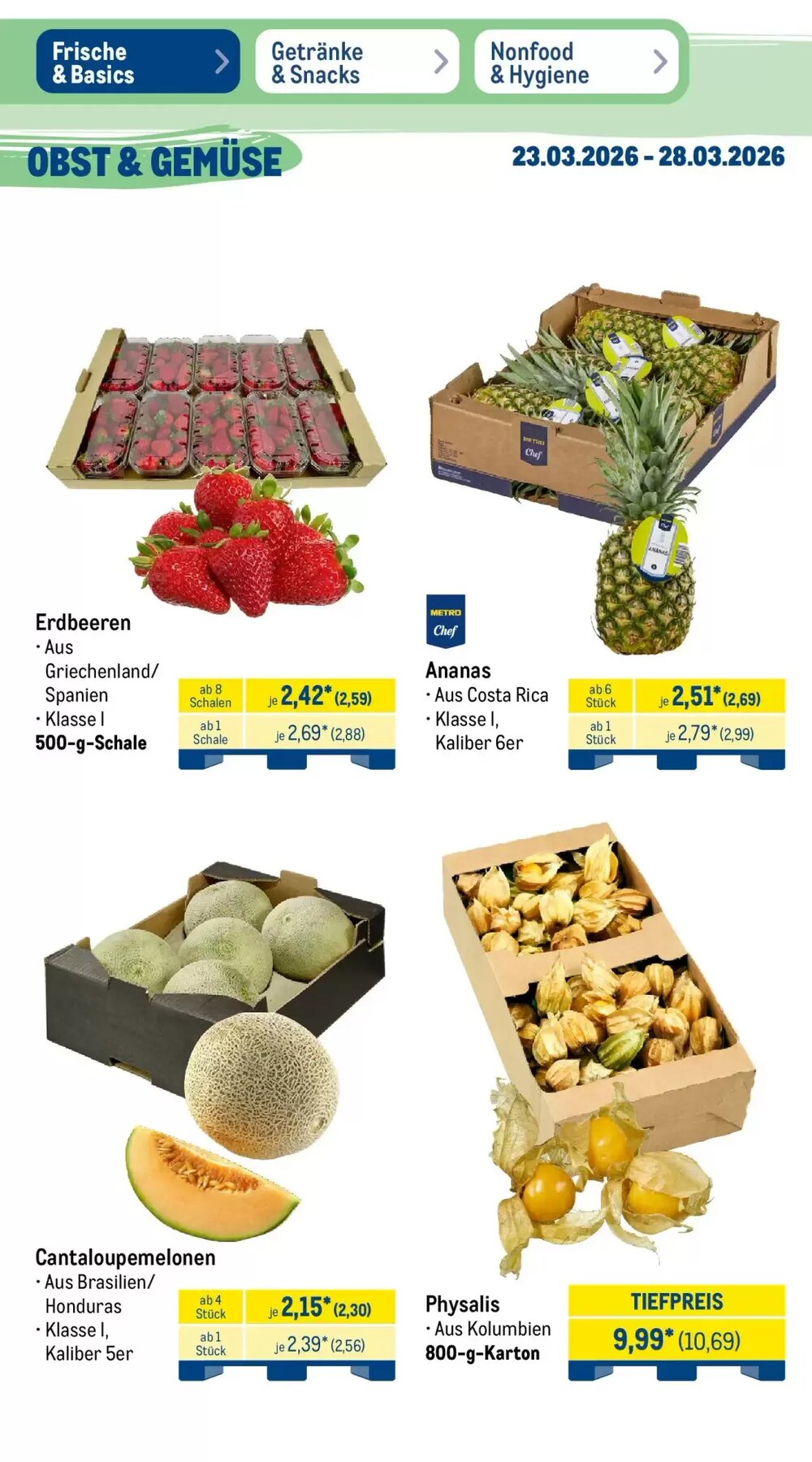 METRO Prospekt (ab 22.03.2026) zum Blättern - Seite 10