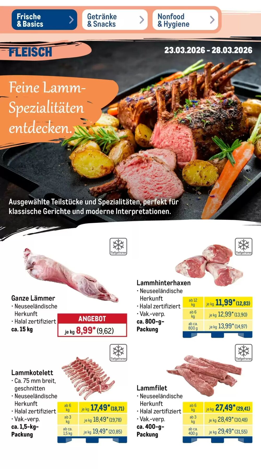 METRO Prospekt (ab 22.03.2026) zum Blättern - Seite 2