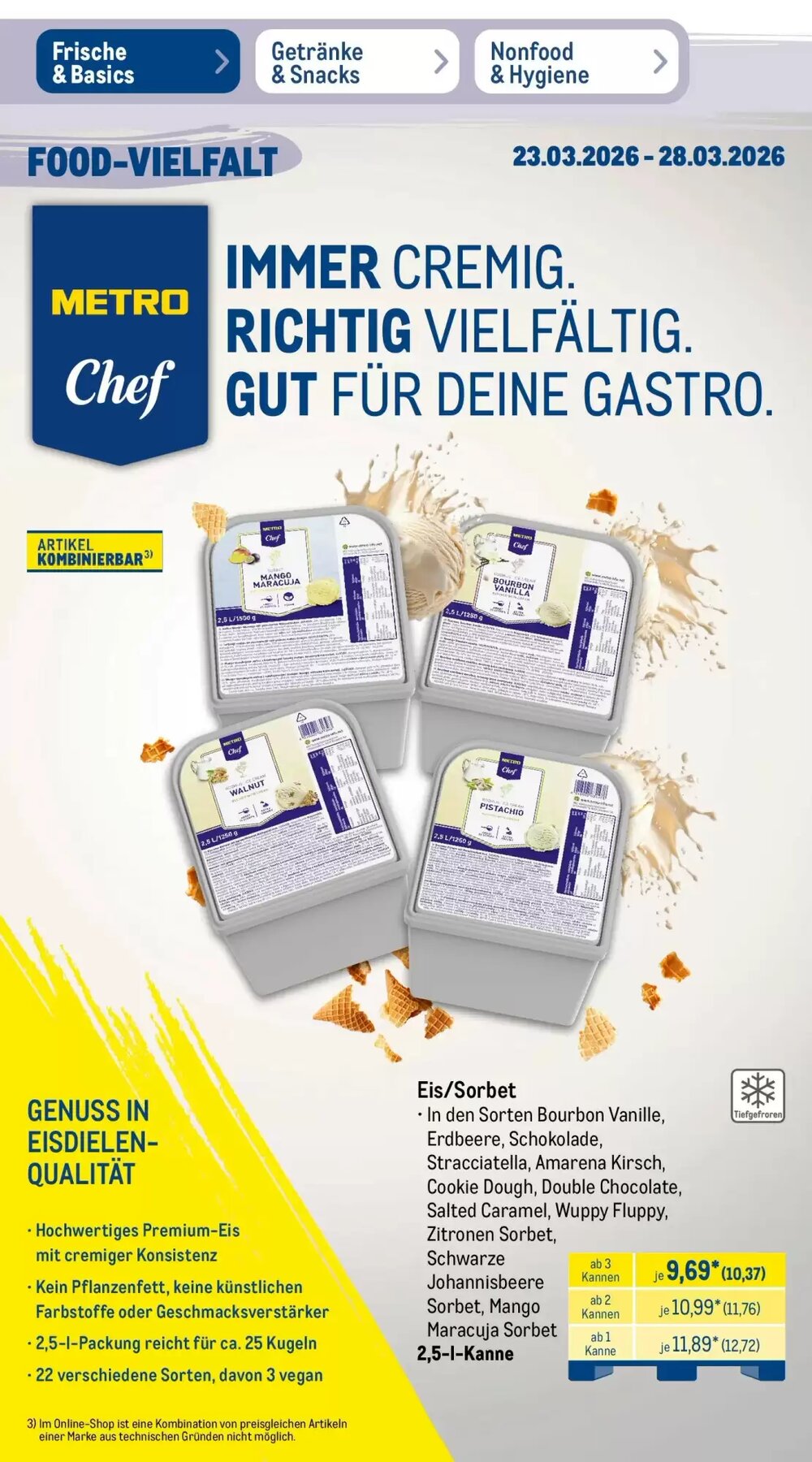 METRO Prospekt (ab 22.03.2026) zum Blättern - Seite 21