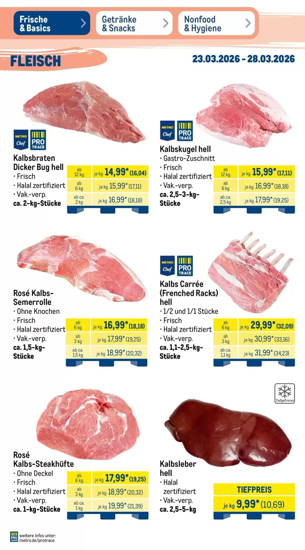 METRO Prospekt (ab 22.03.2026) zum Blättern - Seite 3