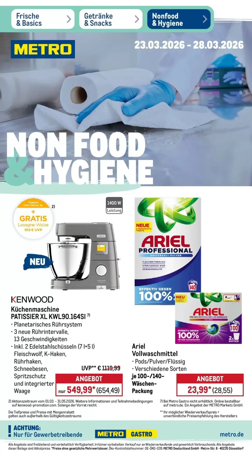 METRO Prospekt (ab 22.03.2026) zum Blättern - Seite 39