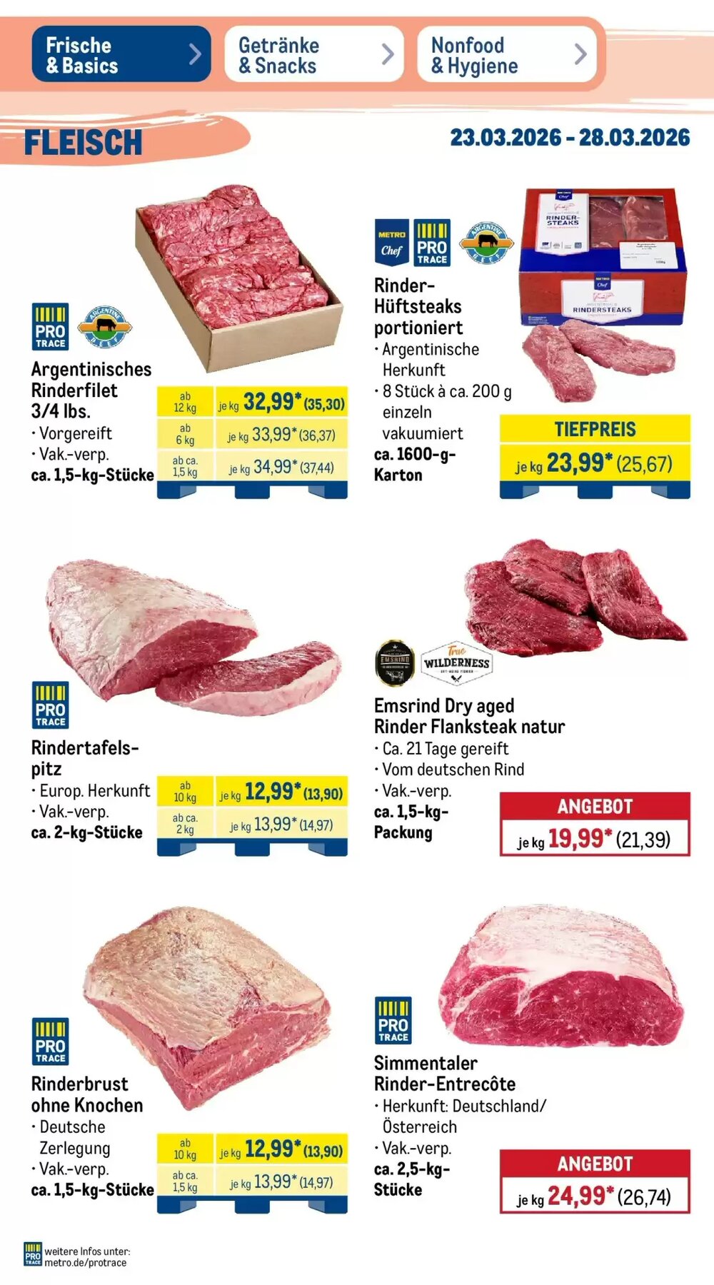 METRO Prospekt (ab 22.03.2026) zum Blättern - Seite 4
