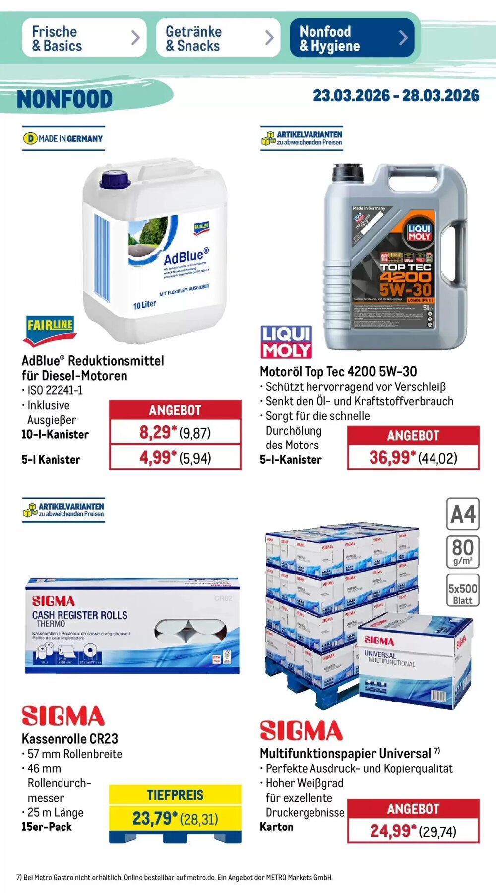 METRO Prospekt (ab 22.03.2026) zum Blättern - Seite 45
