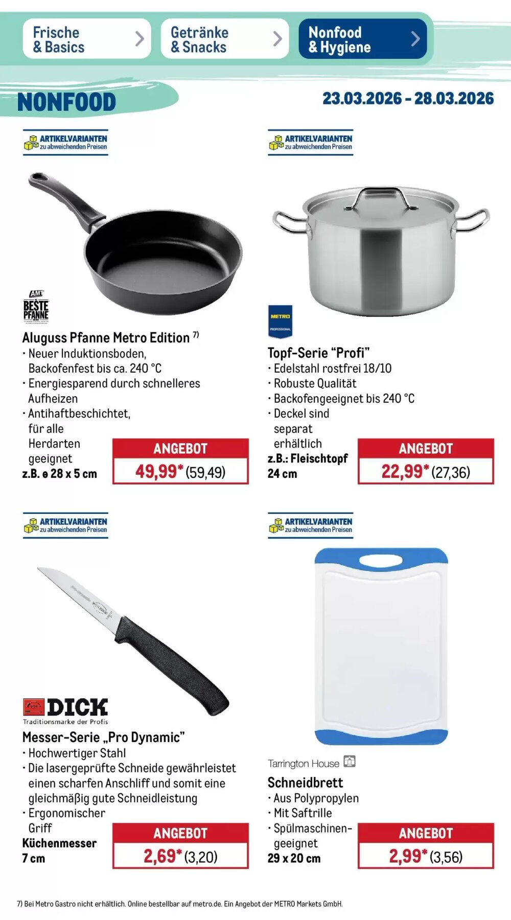 METRO Prospekt (ab 22.03.2026) zum Blättern - Seite 46