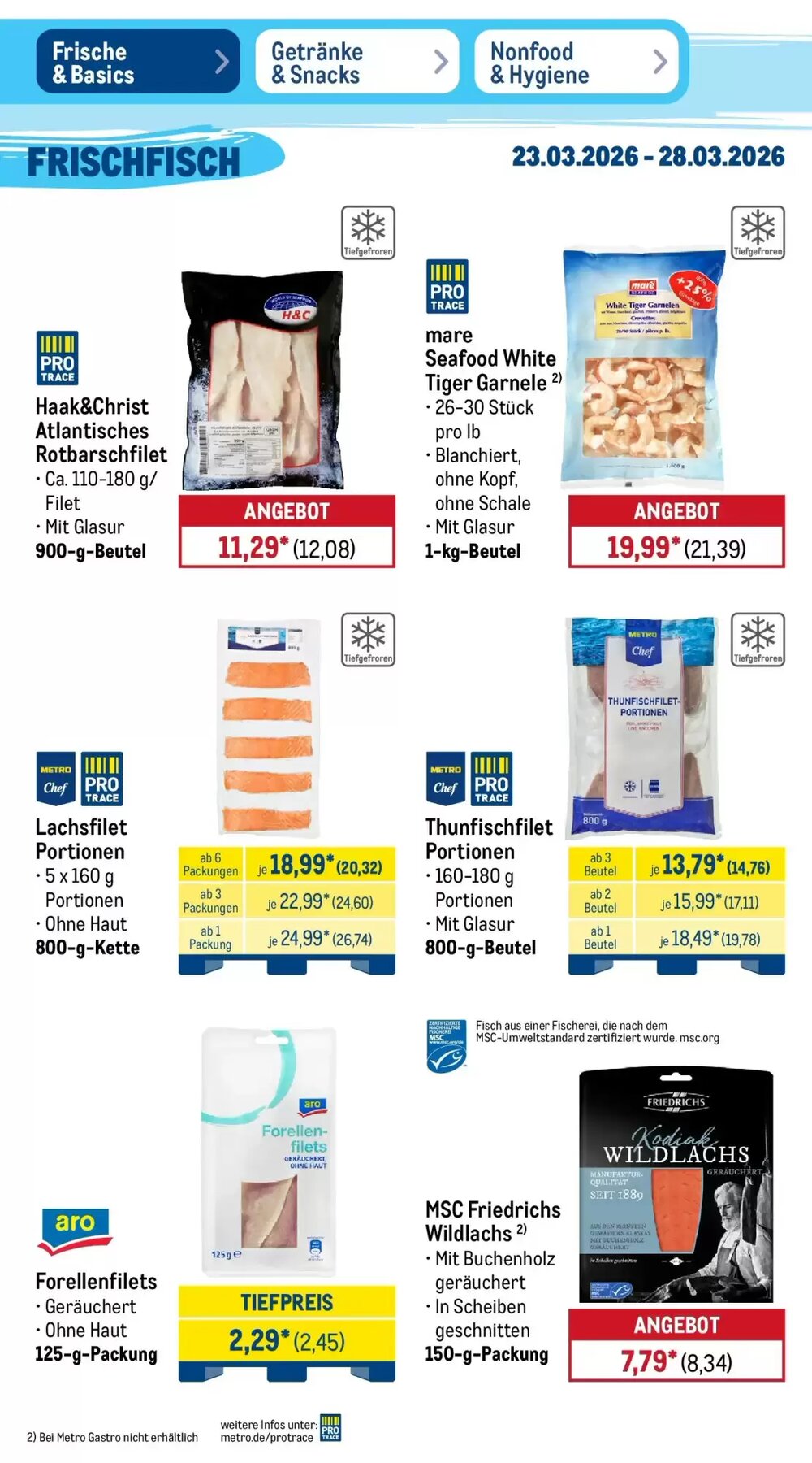 METRO Prospekt (ab 22.03.2026) zum Blättern - Seite 8