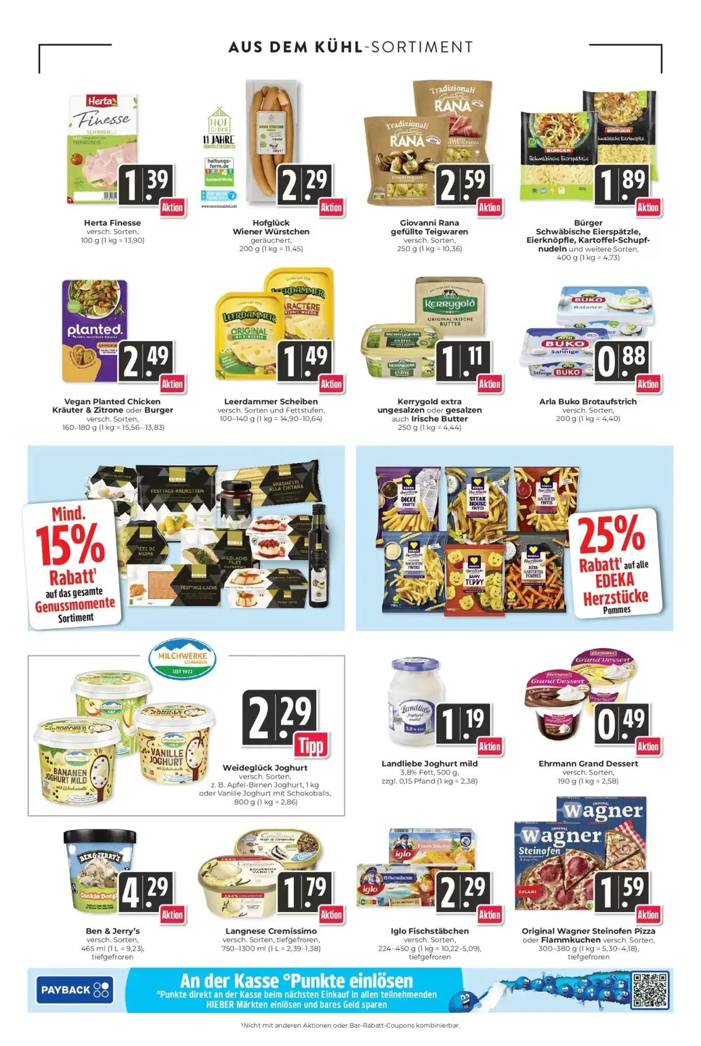 Hieber's Frische Center Prospekt (ab 22.03.2026) zum Blättern - Seite 11