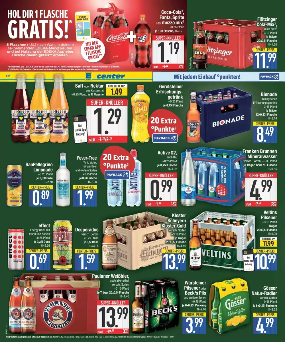 E-Center Prospekt (ab 22.03.2026) zum Blättern - Seite 14