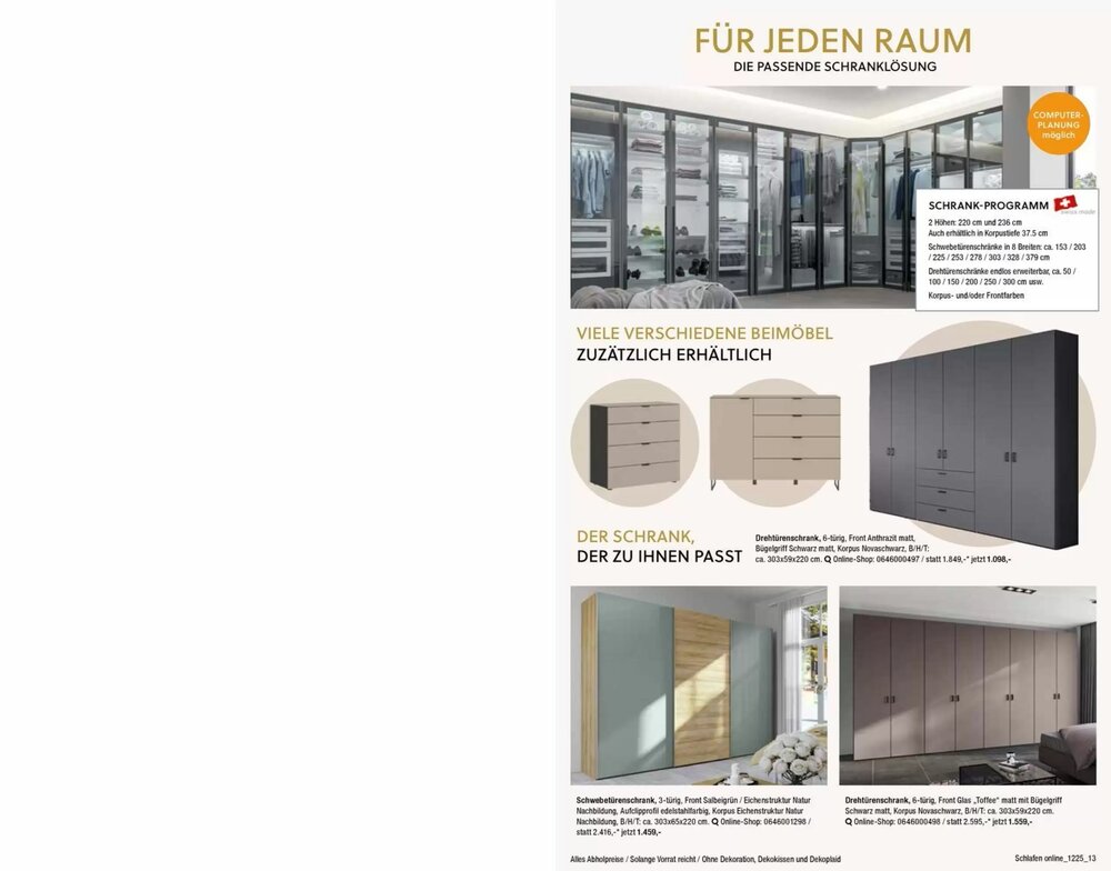 Opti Wohnwelt Prospekt (ab 22.03.2026) zum Blättern - Seite 13