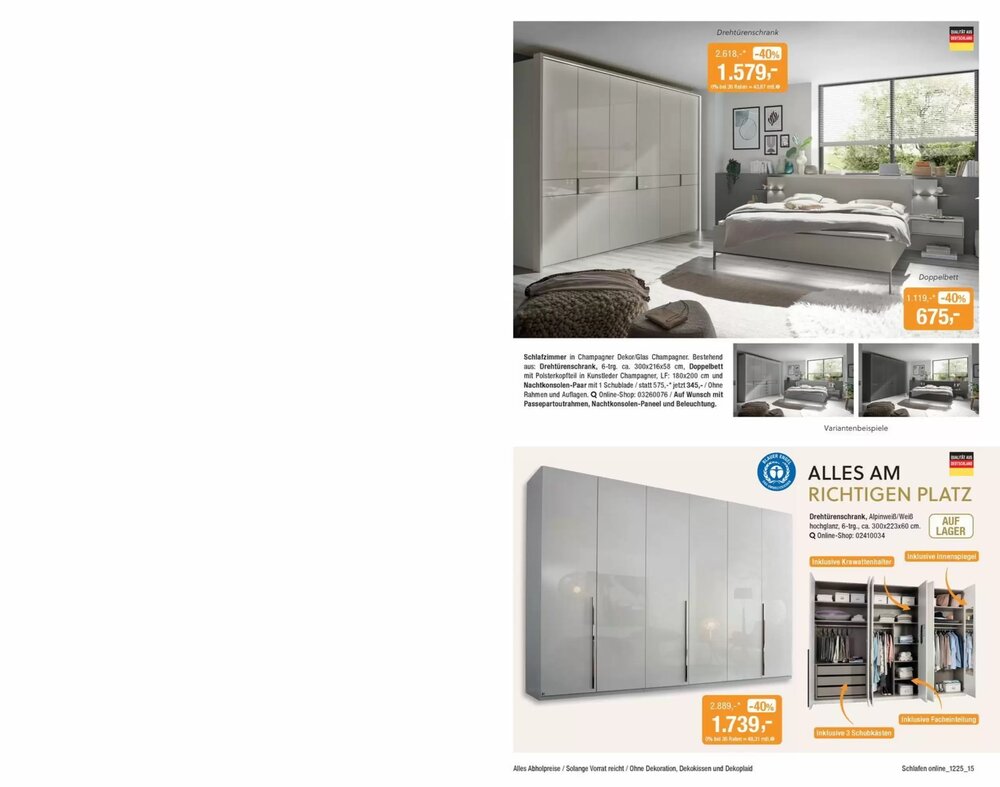 Opti Wohnwelt Prospekt (ab 22.03.2026) zum Blättern - Seite 15