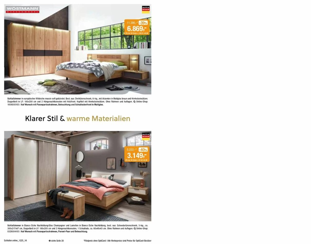 Opti Wohnwelt Prospekt (ab 22.03.2026) zum Blättern - Seite 16