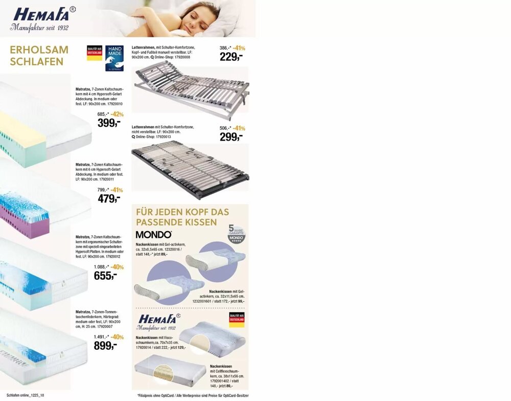 Opti Wohnwelt Prospekt (ab 22.03.2026) zum Blättern - Seite 18