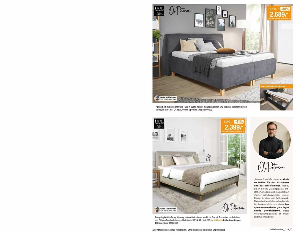 Opti Wohnwelt Prospekt (ab 22.03.2026) zum Blättern - Seite 3