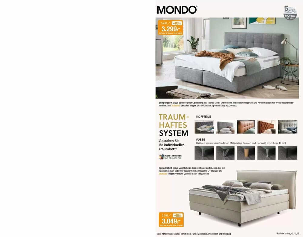 Opti Wohnwelt Prospekt (ab 22.03.2026) zum Blättern - Seite 5