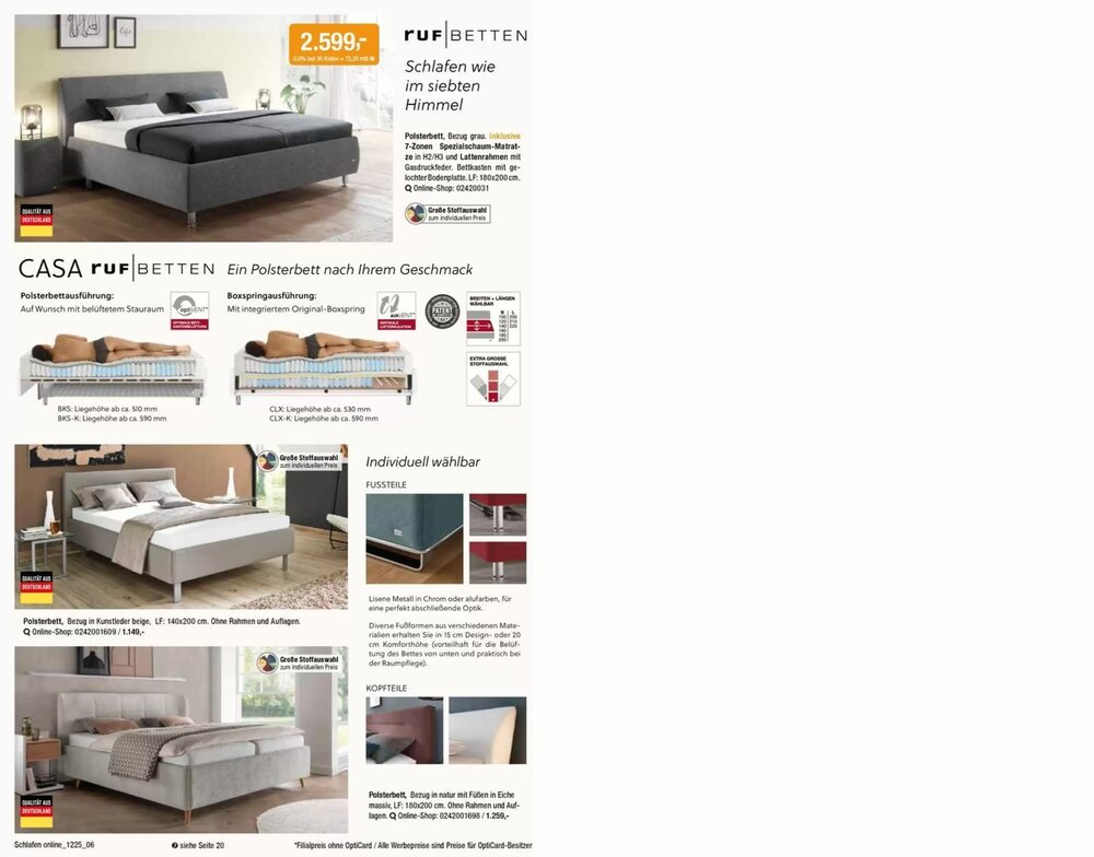 Opti Wohnwelt Prospekt (ab 22.03.2026) zum Blättern - Seite 6