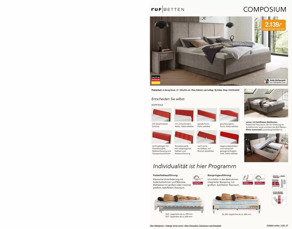 Opti Wohnwelt Prospekt (ab 22.03.2026) zum Blättern - Seite 7