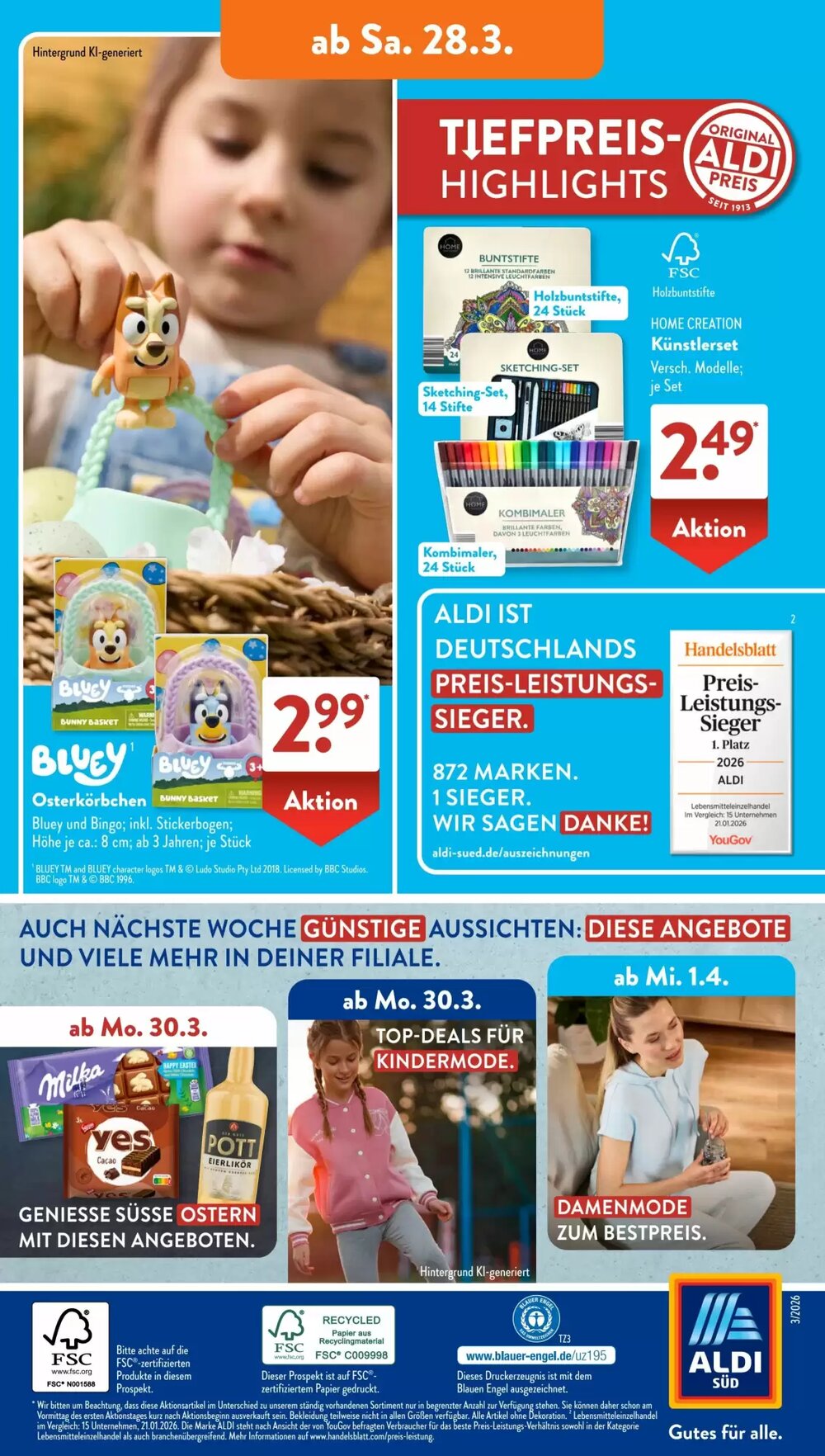Aldi Süd Prospekt (ab 23.03.2026) zum Blättern - Seite 13
