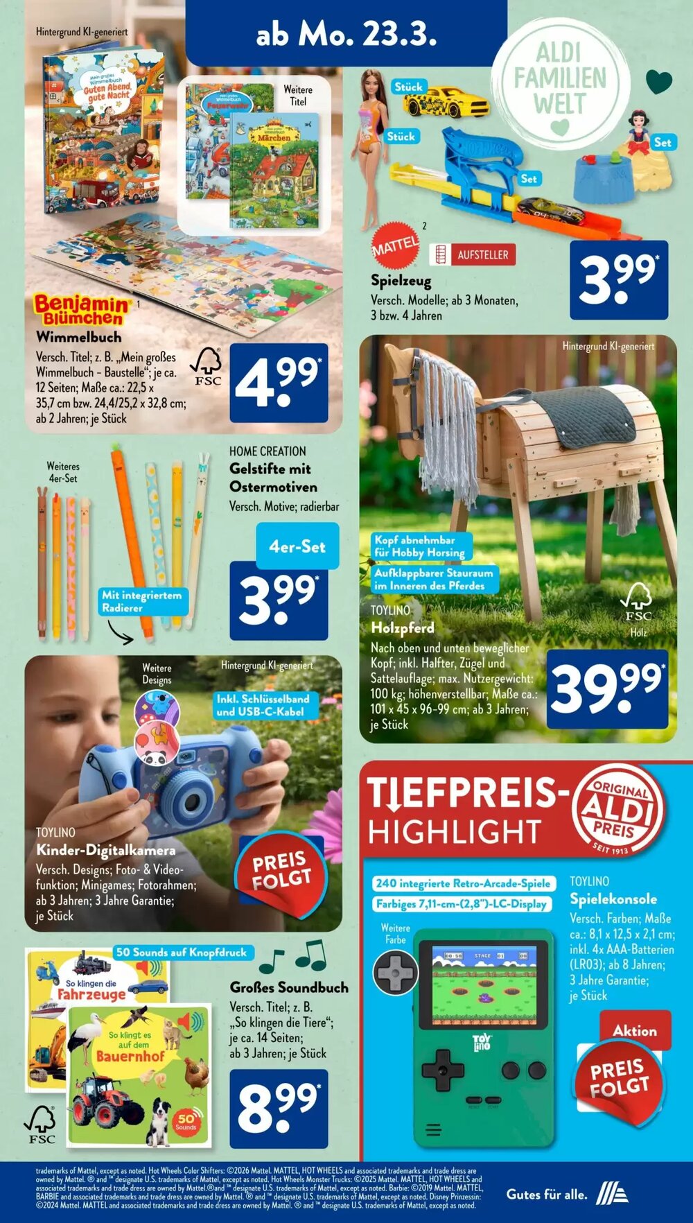 Aldi Süd Prospekt (ab 23.03.2026) zum Blättern - Seite 2