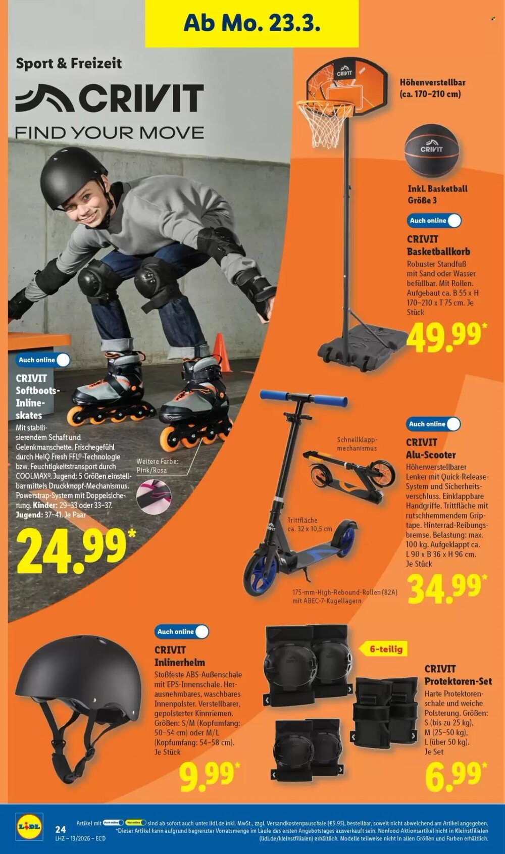 Lidl Prospekt (ab 23.03.2026) zum Blättern - Seite 12