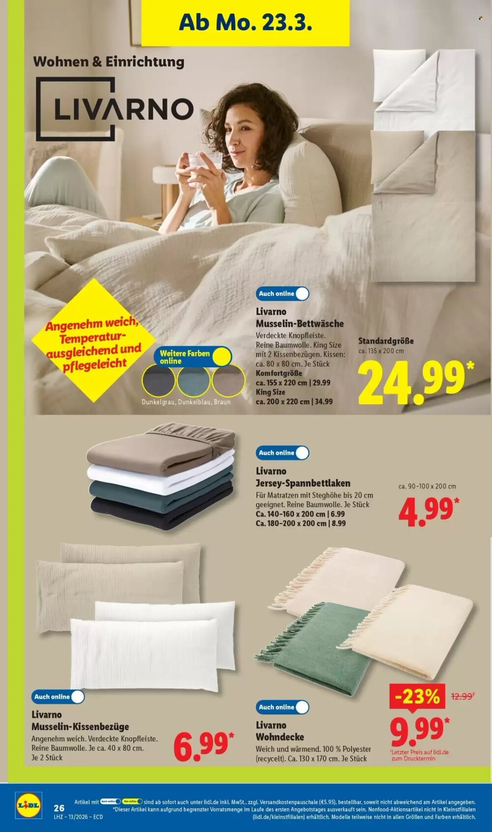 Lidl Prospekt (ab 23.03.2026) zum Blättern - Seite 14