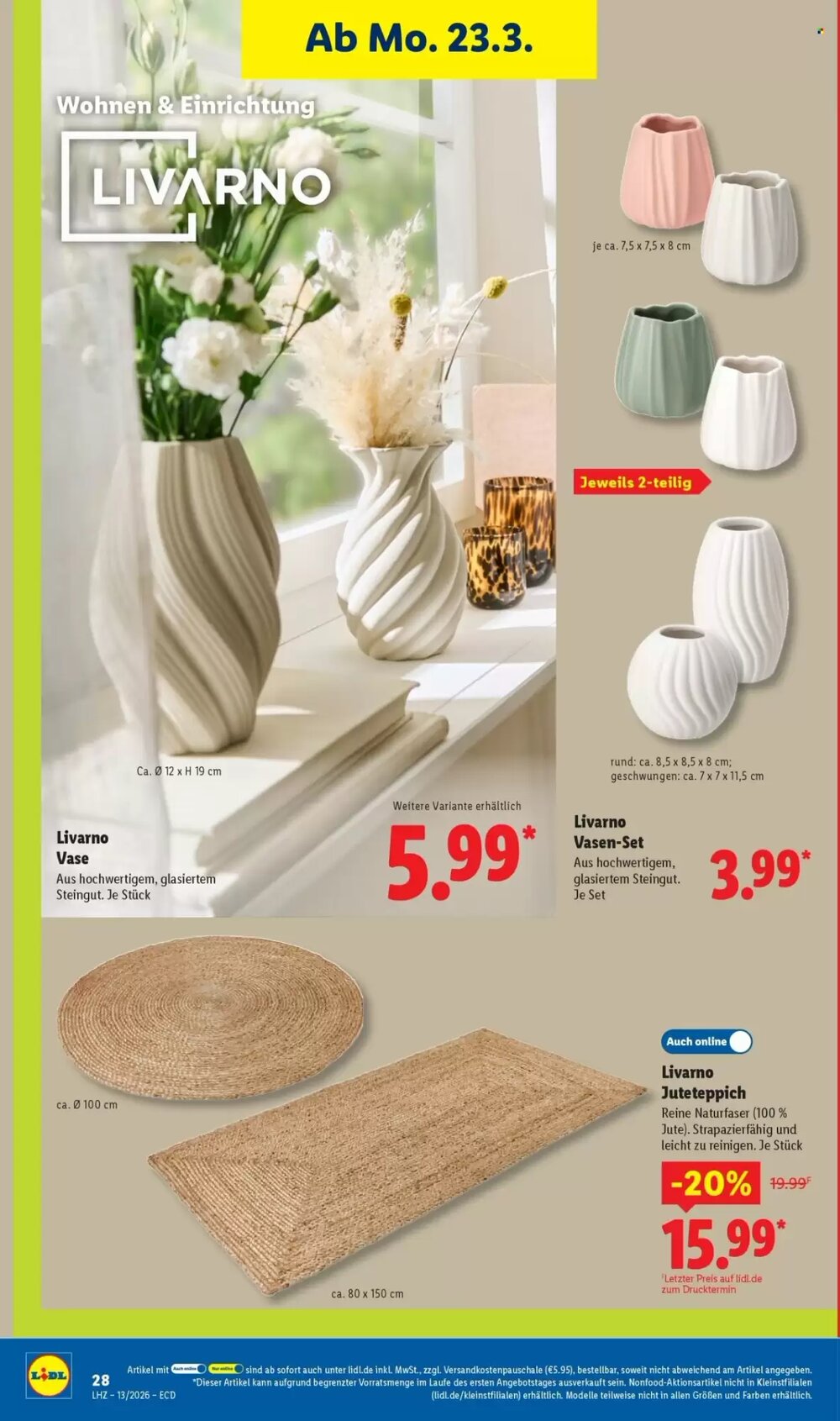 Lidl Prospekt (ab 23.03.2026) zum Blättern - Seite 16