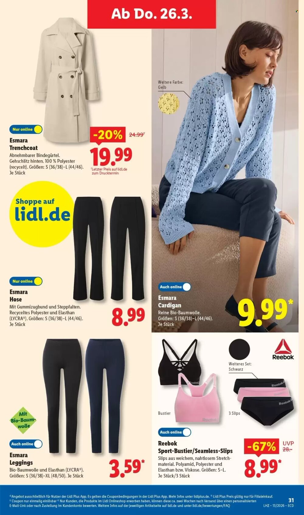 Lidl Prospekt (ab 23.03.2026) zum Blättern - Seite 19