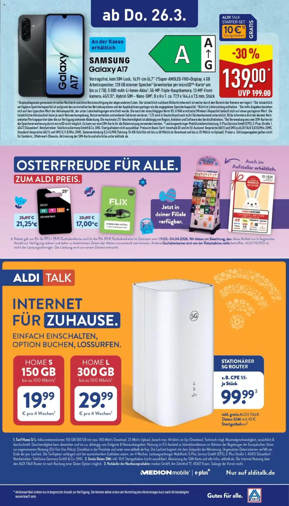Aldi Nord Prospekt (ab 23.03.2026) zum Blättern - Seite 8