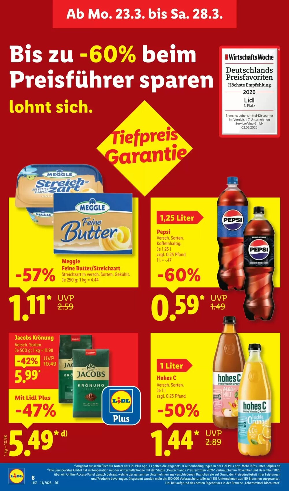 Lidl Prospekt (ab 23.03.2026) zum Blättern - Seite 12