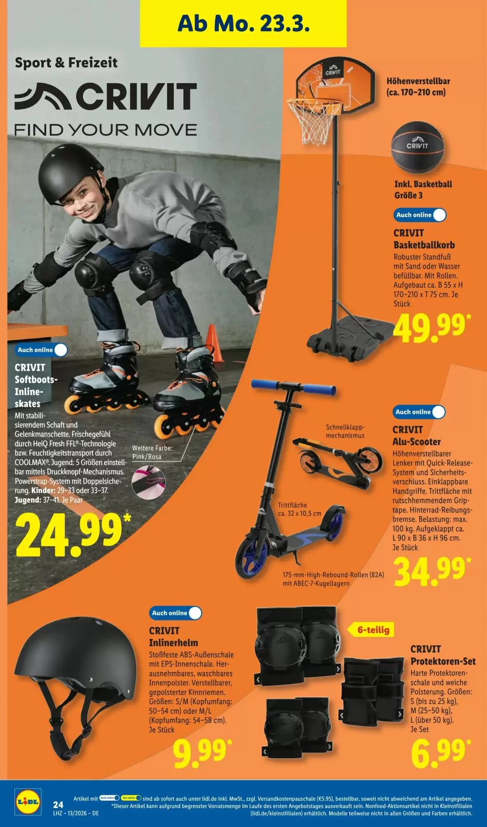 Lidl Prospekt (ab 23.03.2026) zum Blättern - Seite 44