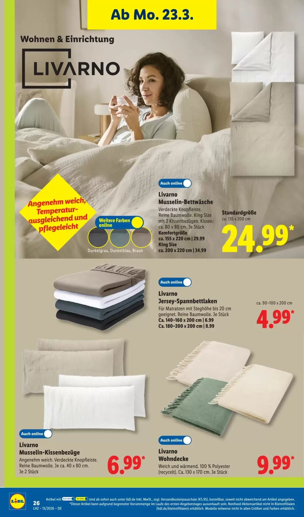 Lidl Prospekt (ab 23.03.2026) zum Blättern - Seite 46