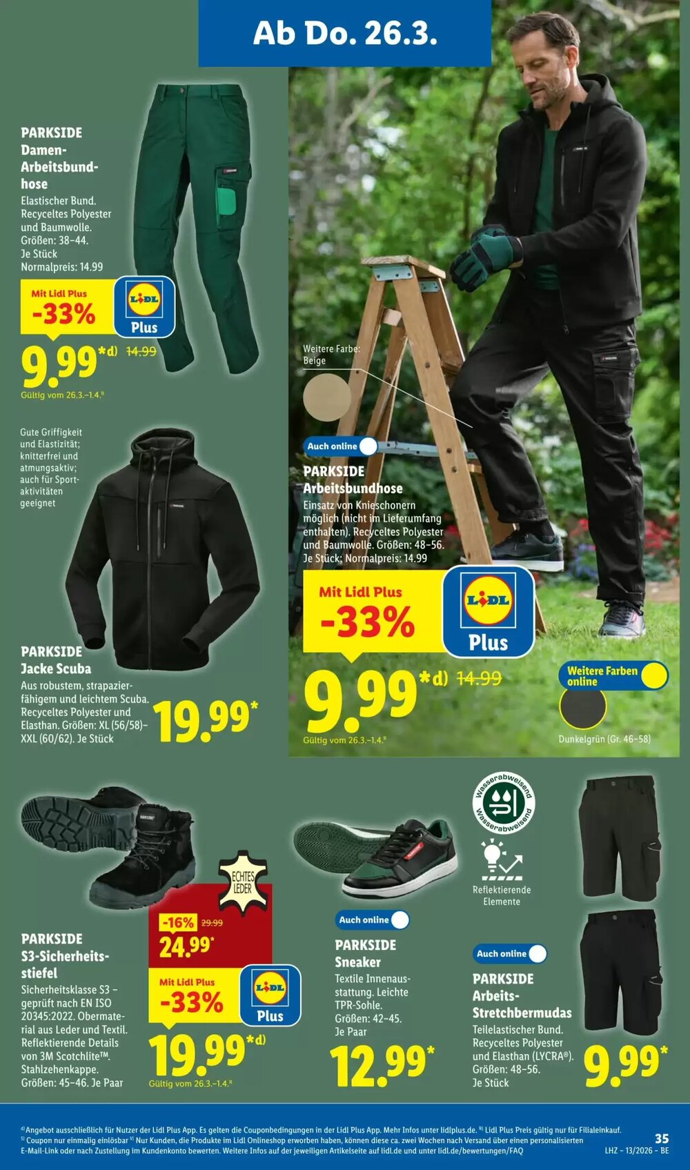 Lidl Prospekt (ab 23.03.2026) zum Blättern - Seite 55
