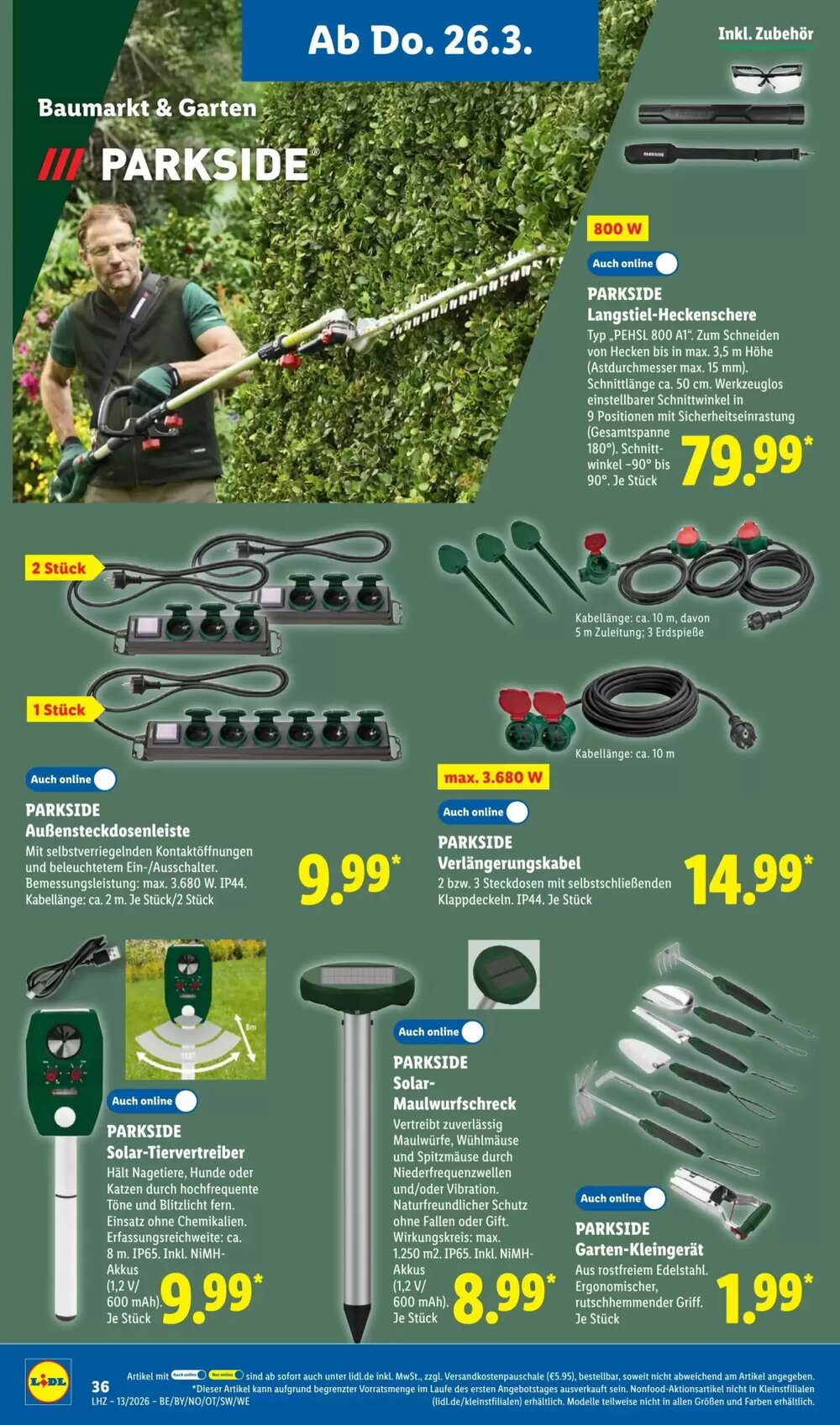 Lidl Prospekt (ab 23.03.2026) zum Blättern - Seite 56