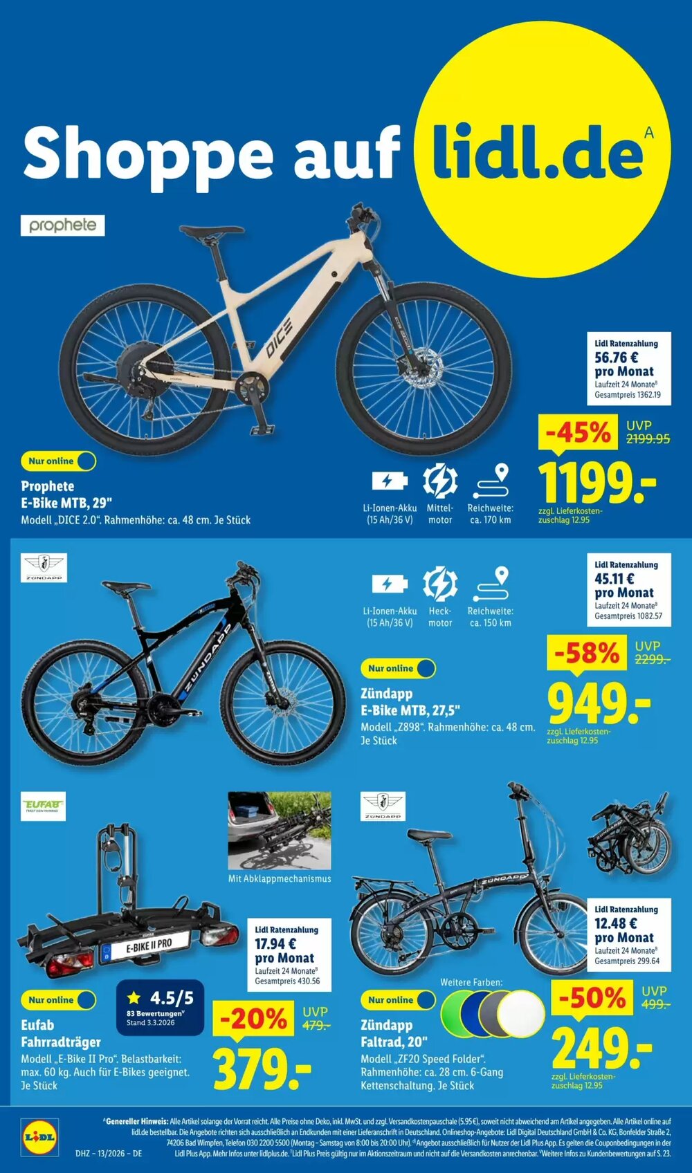 Lidl Prospekt (ab 23.03.2026) zum Blättern - Seite 6