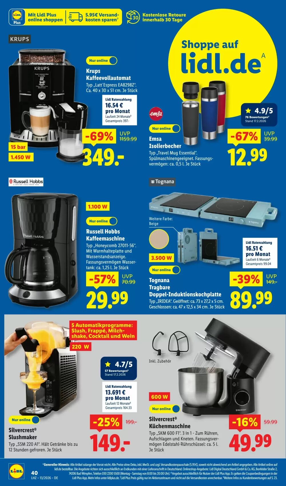 Lidl Prospekt (ab 23.03.2026) zum Blättern - Seite 60