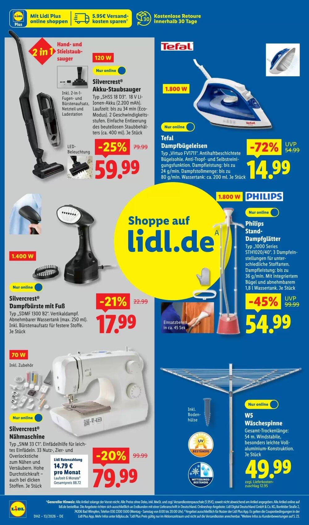 Lidl Prospekt (ab 23.03.2026) zum Blättern - Seite 62